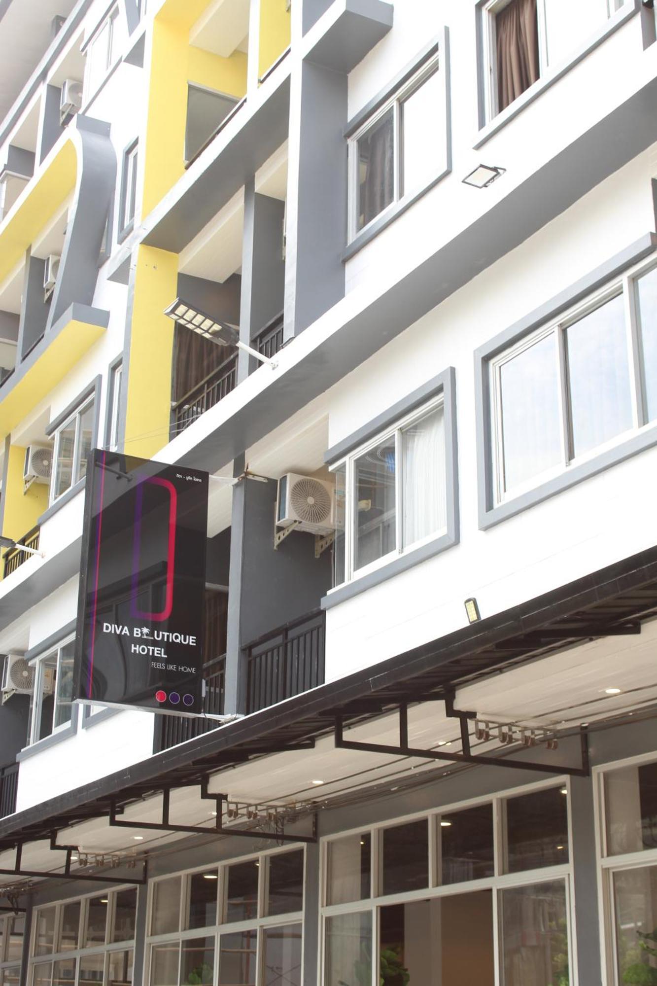 Diva Boutique Hotel Patong Exterior foto